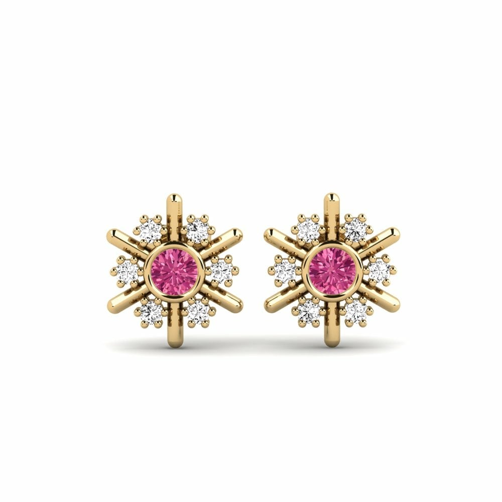 Pink Tourmaline Earring Brider