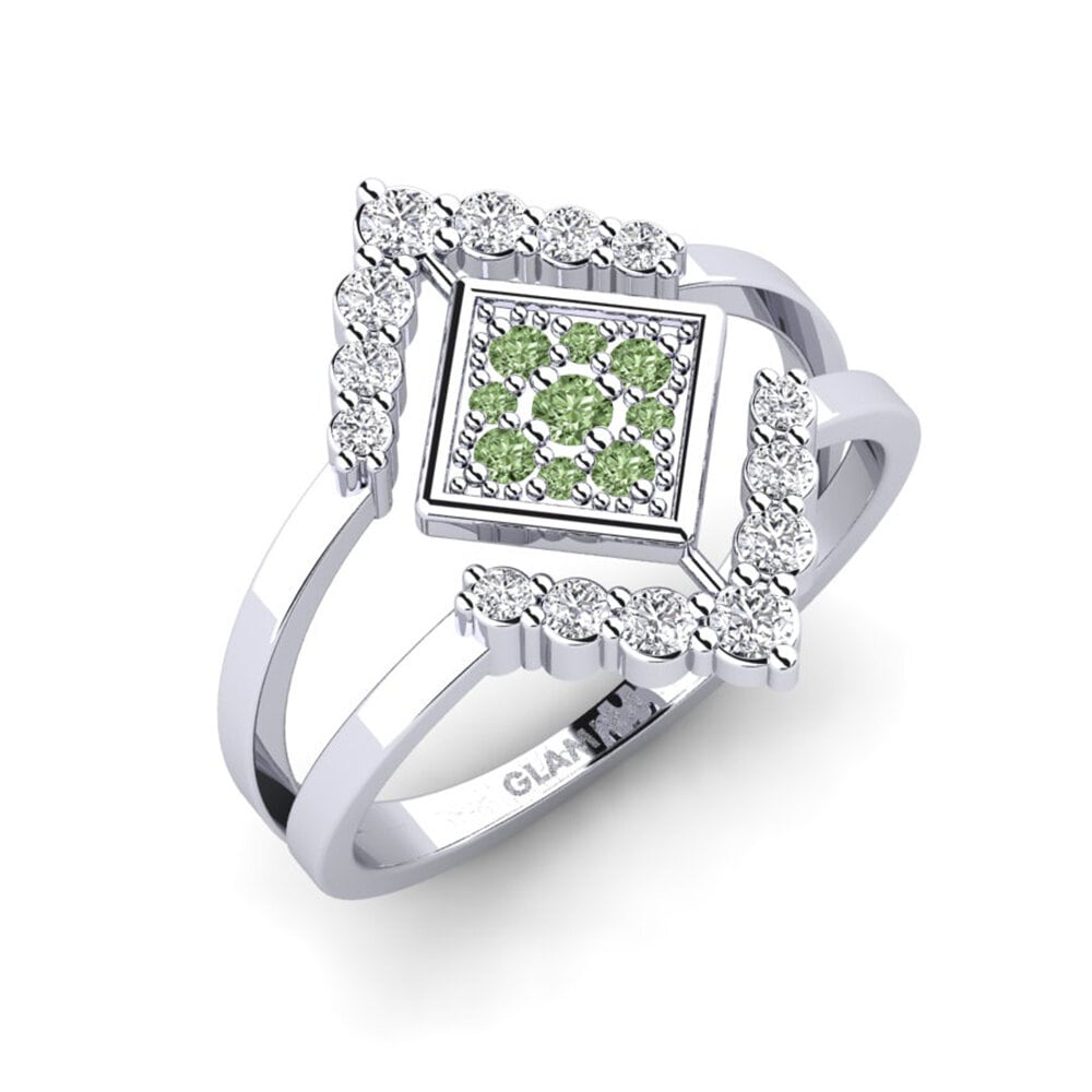 Groene Diamant Ringen Reims