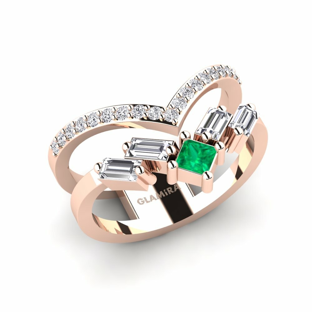 18K Rood Goud Ringen Rouen