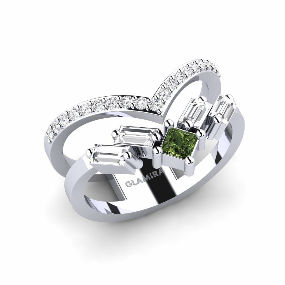 Groene Saffier Ringen Rouen