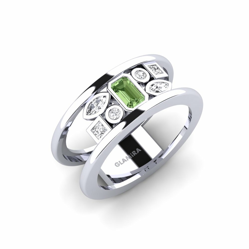 Groene Saffier Ringen Soulouse