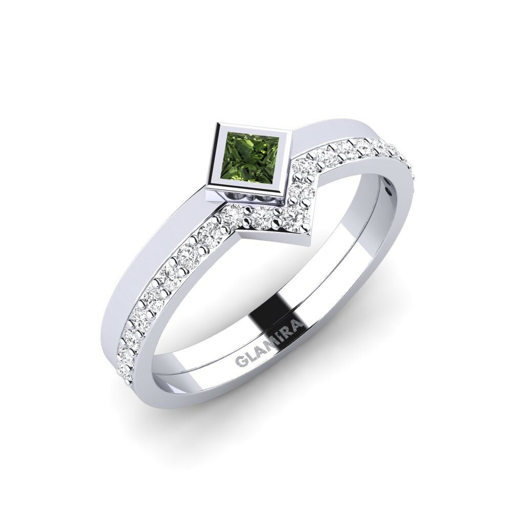 Groene Saffier Ringen Strasbourg - SET
