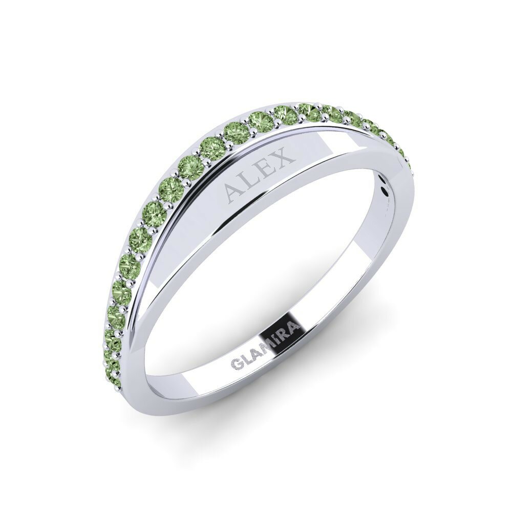 Groene Diamant Ringen Swiecie