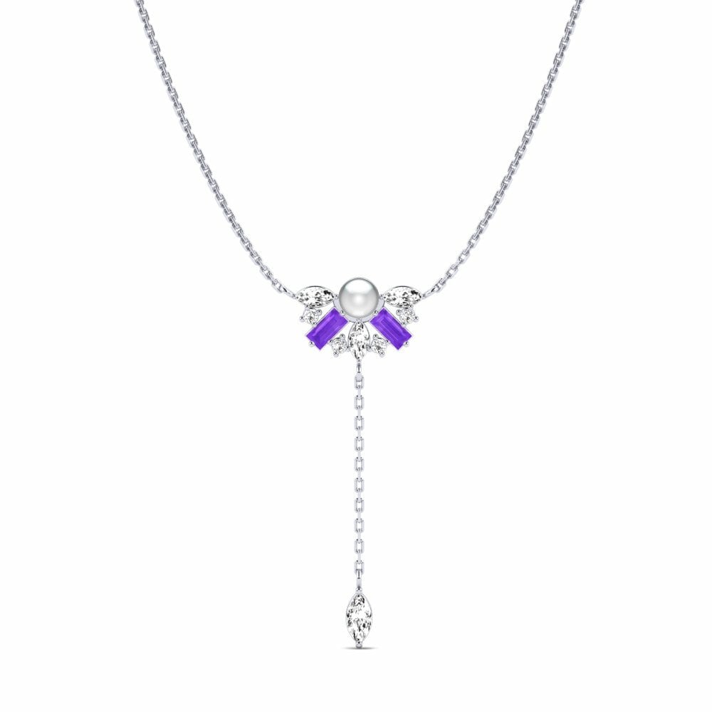 Amethyst Women's Necklace Trouville