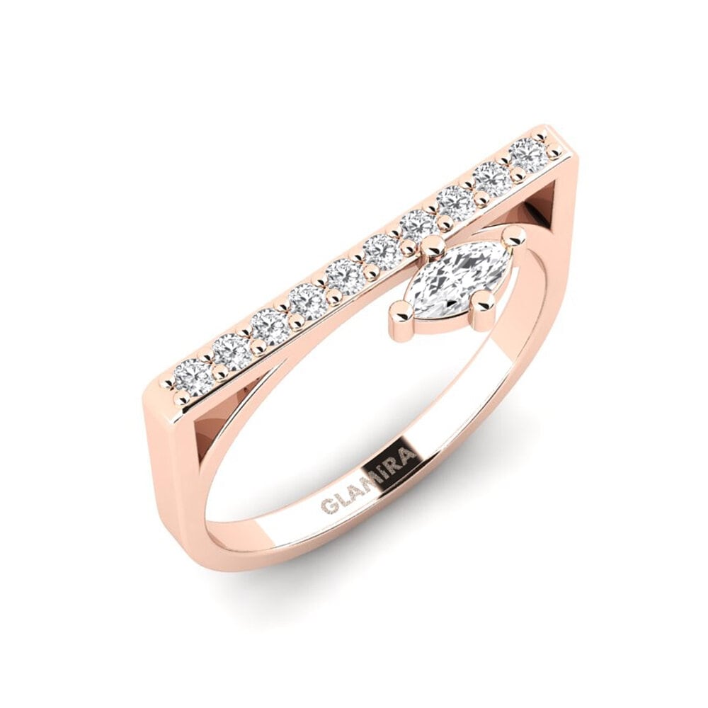 14K Rood Goud Ringen Troyes