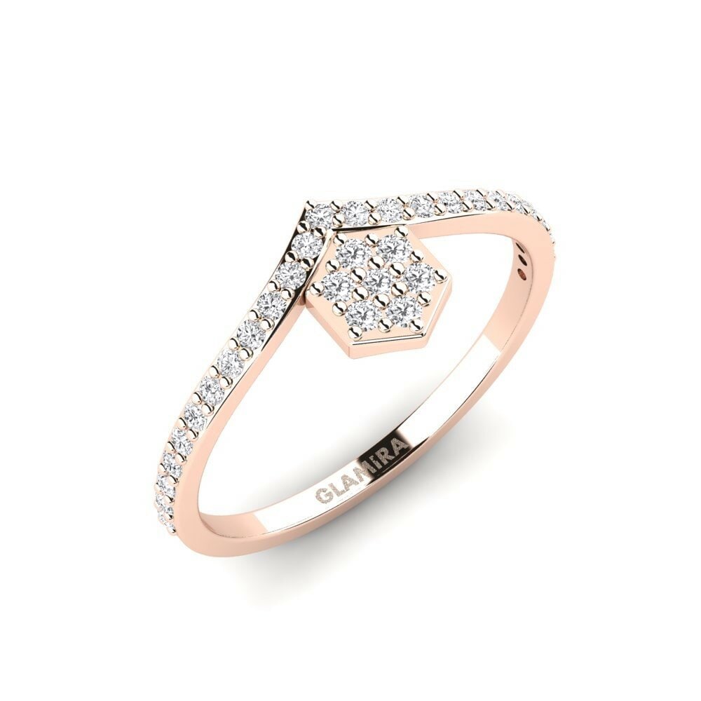 14K Rood Goud Ringen Utana