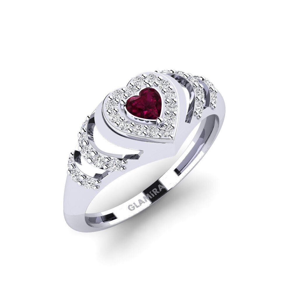 Rhodolite Garnet Ring Versailles