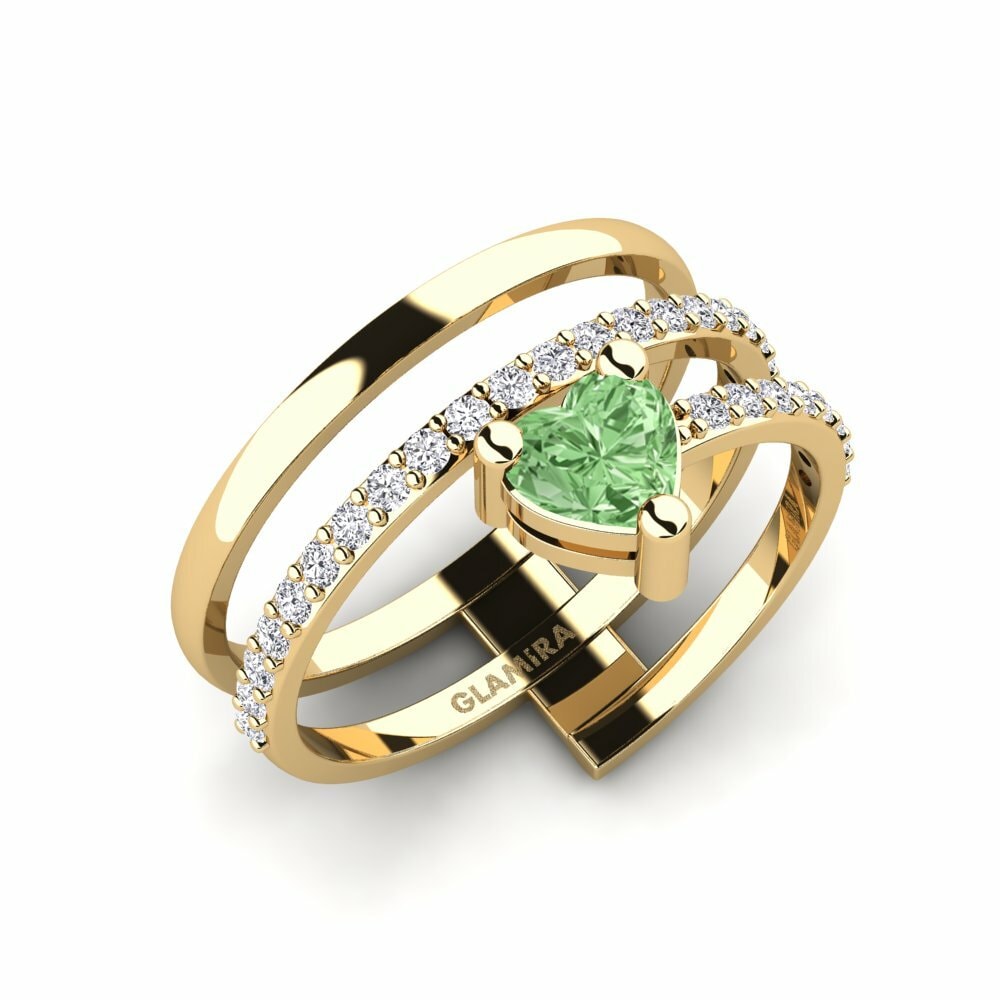 Groene Diamant Ringen Vertou