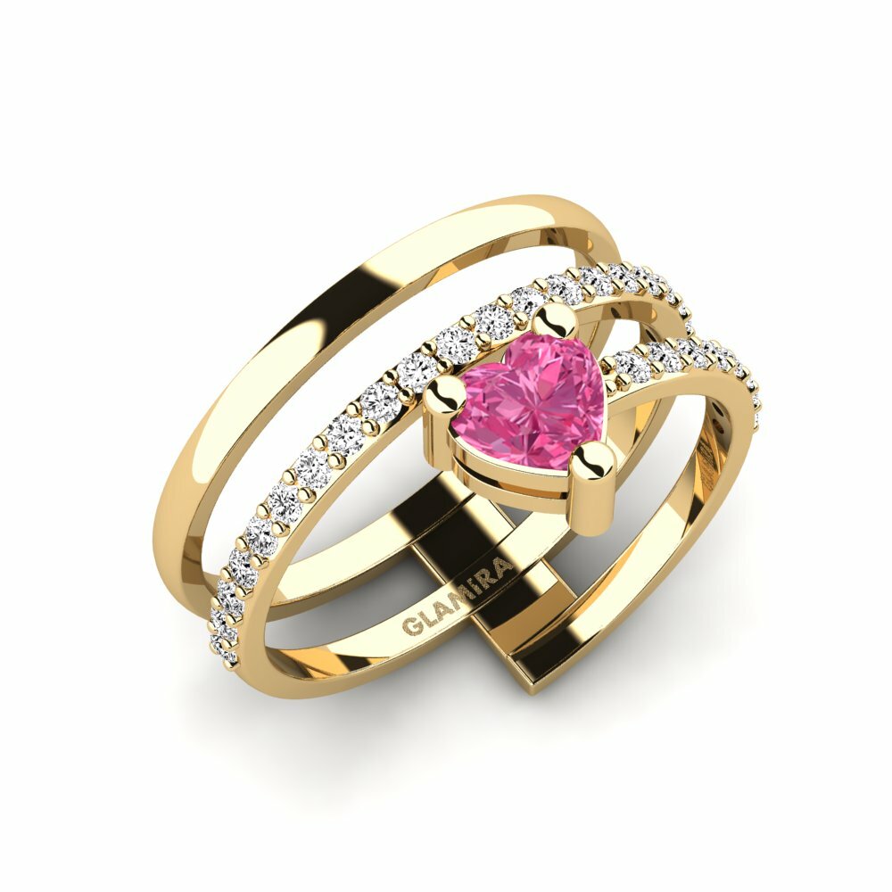 Roze Toermalijn Ringen Vertou