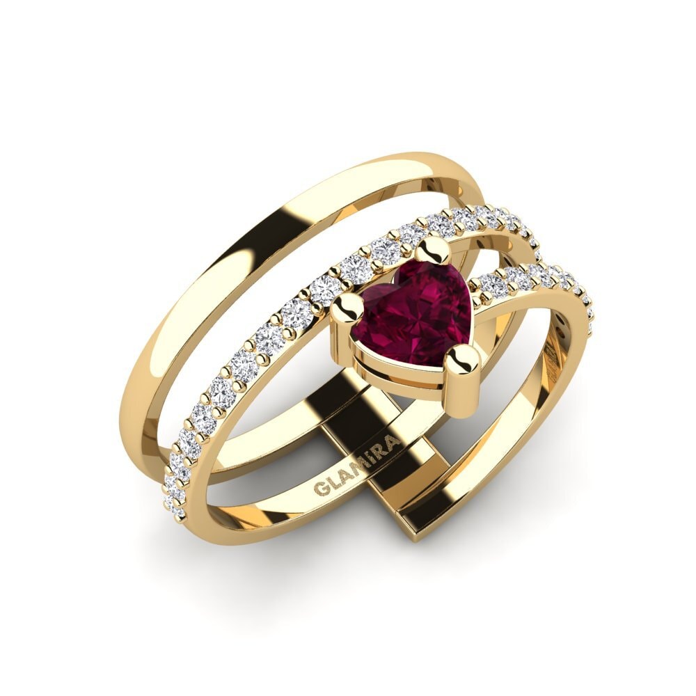 Rhodolite Garnet Ring Vertou