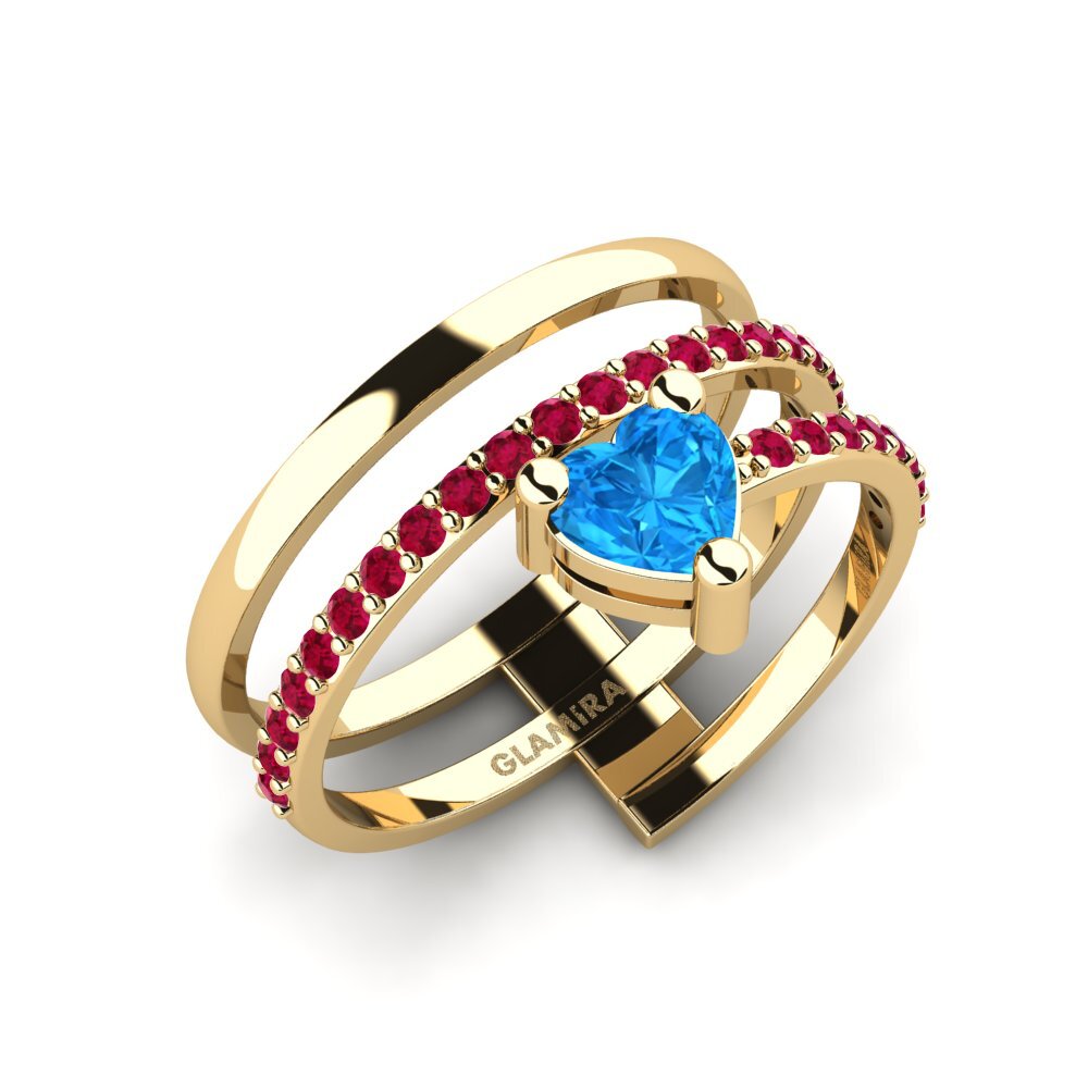 Blue Topaz Ring Vertou