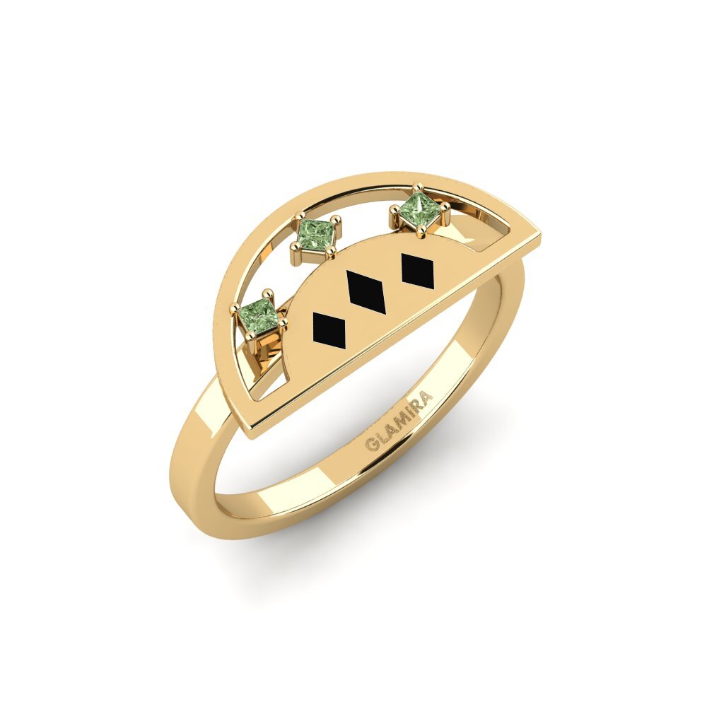 Grüner Diamant Ring Ambarire
