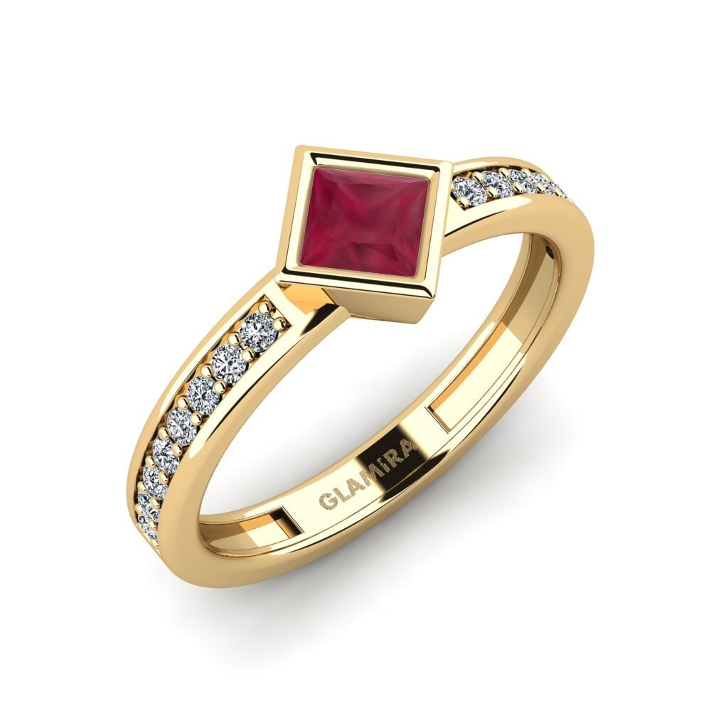 Ruby Engagement Ring Arkate