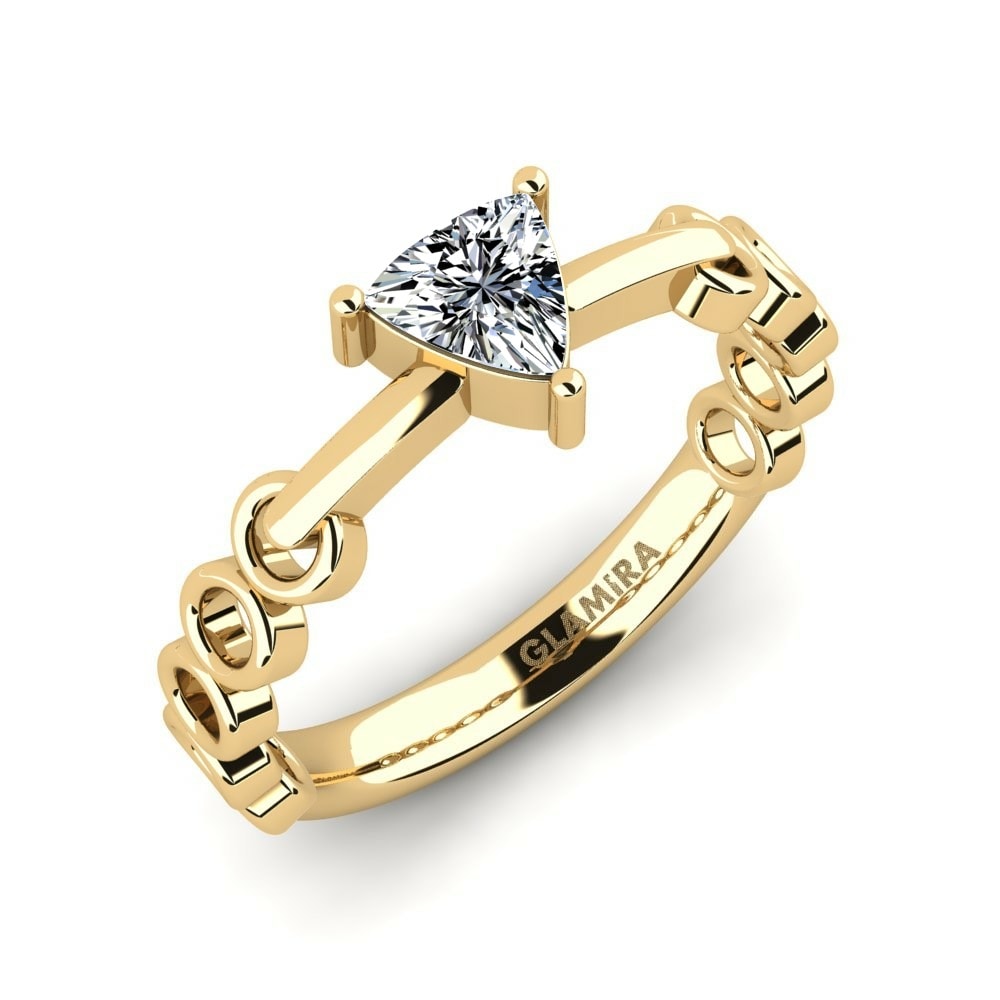 Trillion Engagement Ring Gaque