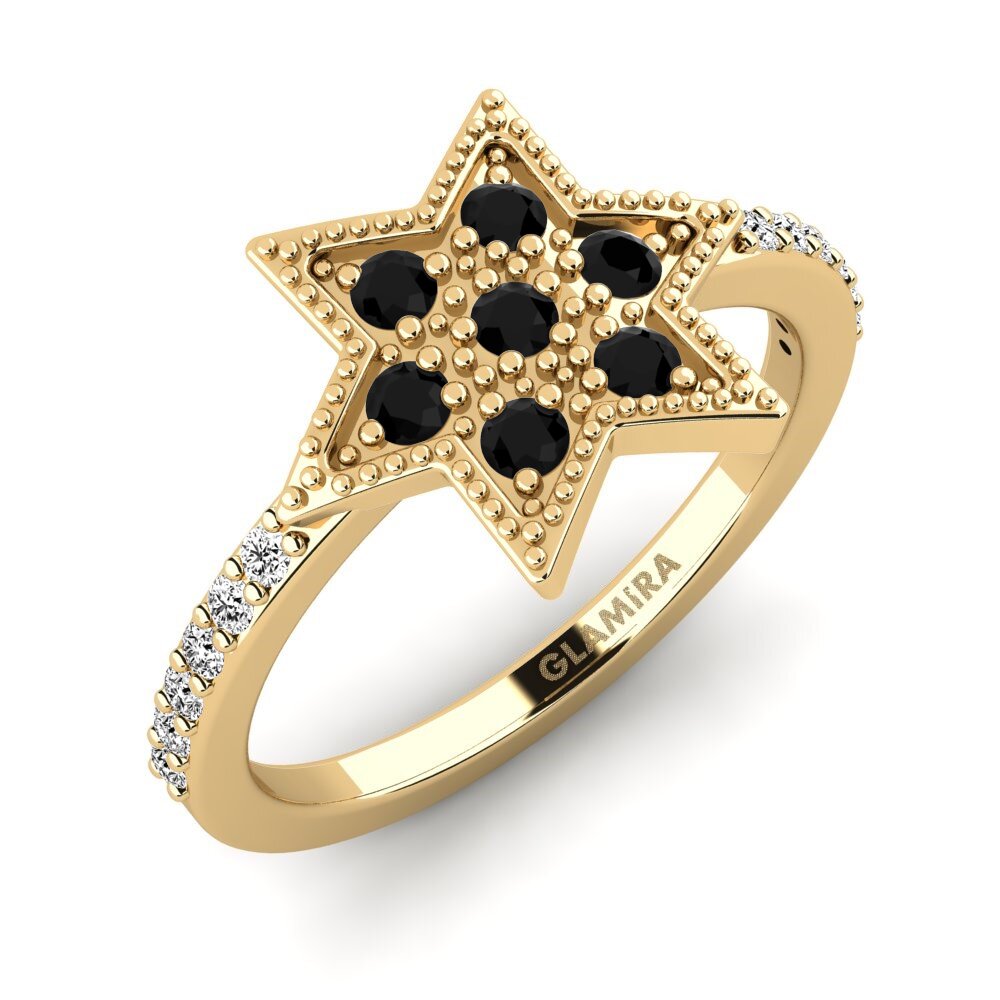 black-onyx Nhẫn Jumetri