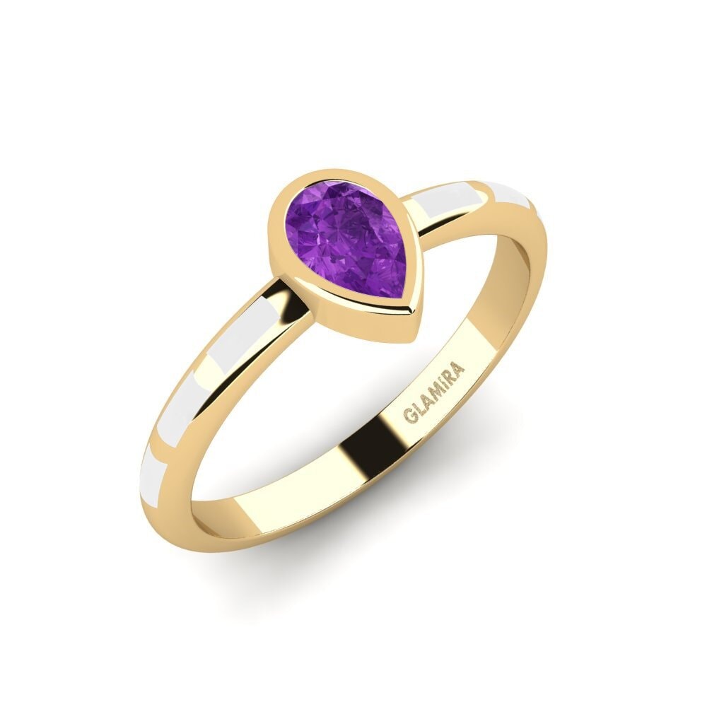 Amethyst Ring Stacial