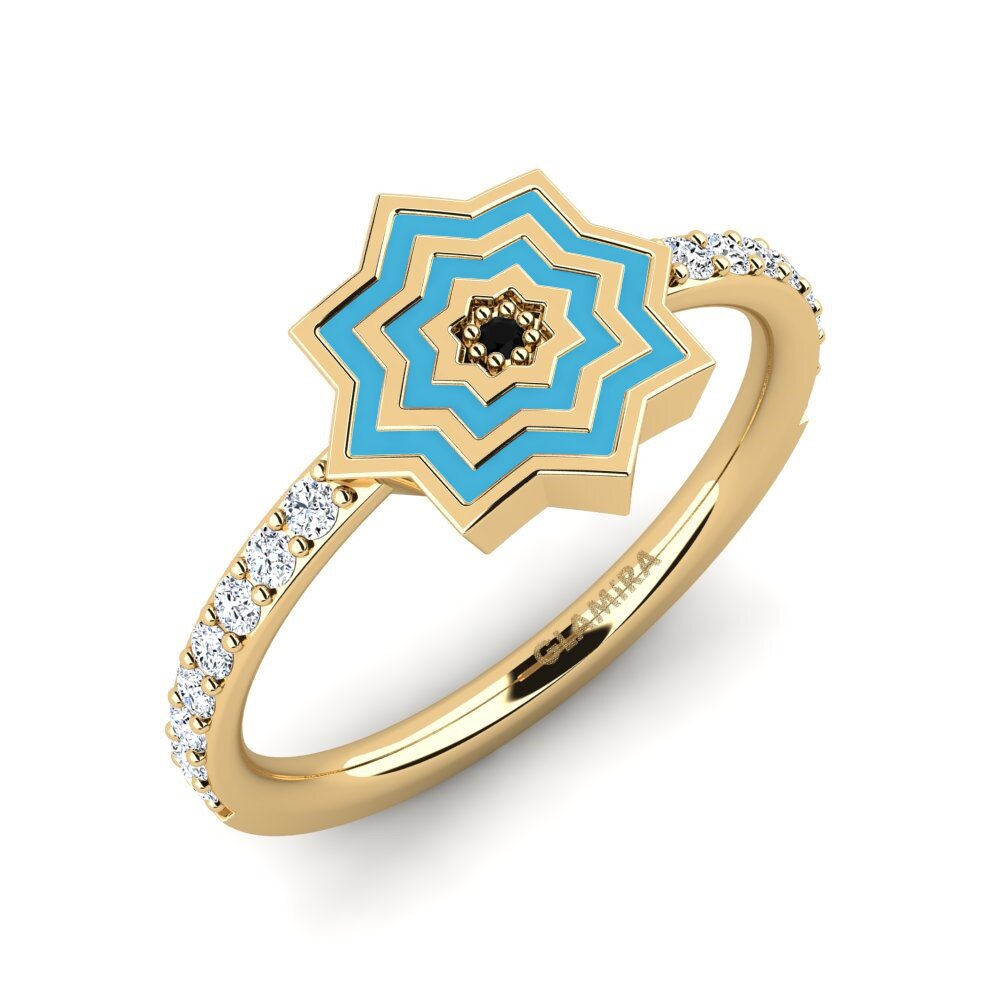 Black Sapphire Ring Yandinax