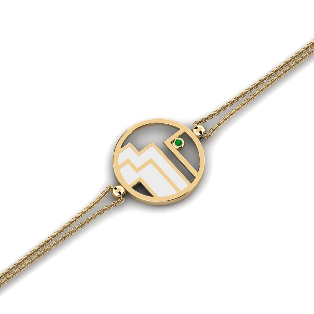 Emerald Women's Bracelet Enamy