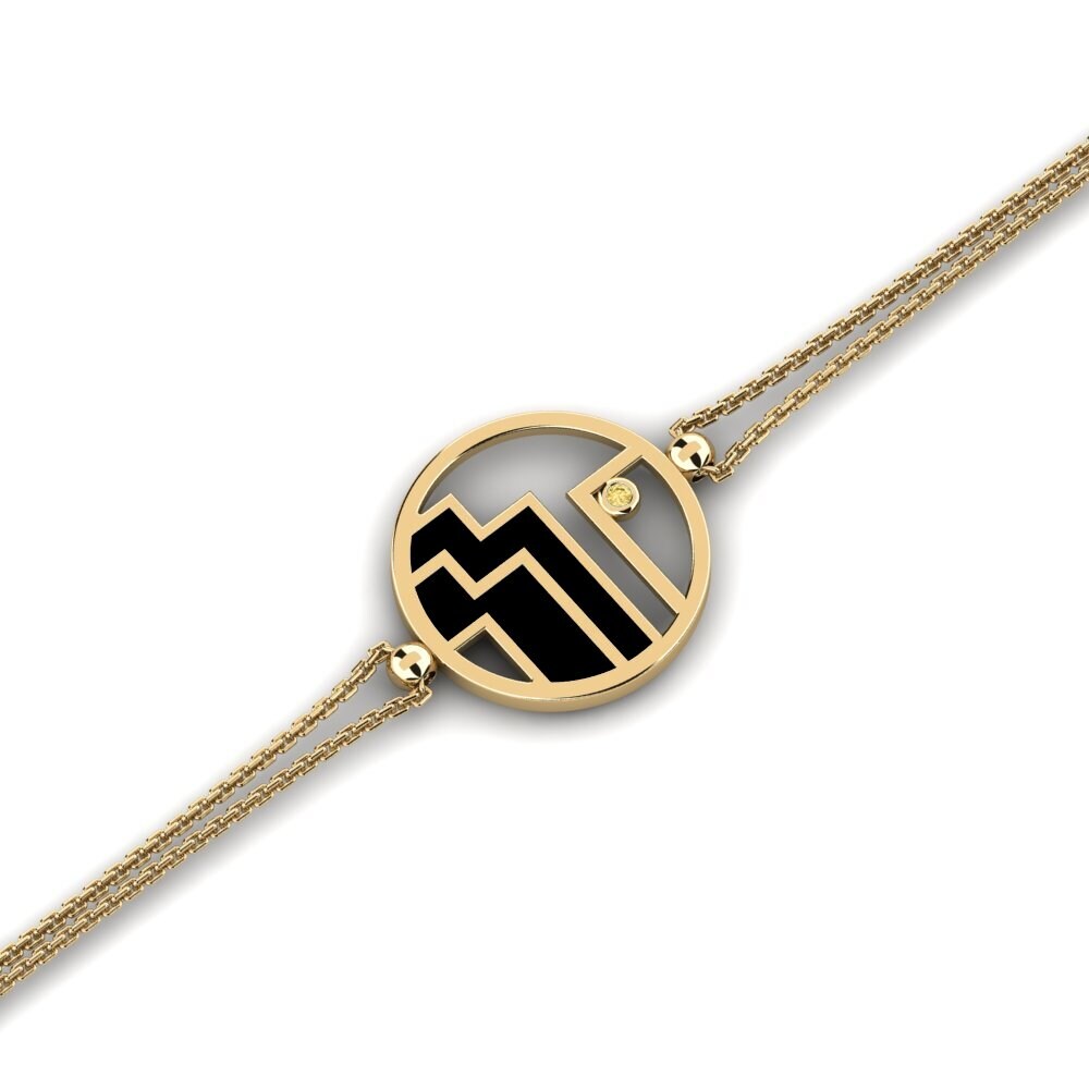 Yellow Diamond Women's Bracelet Enamy