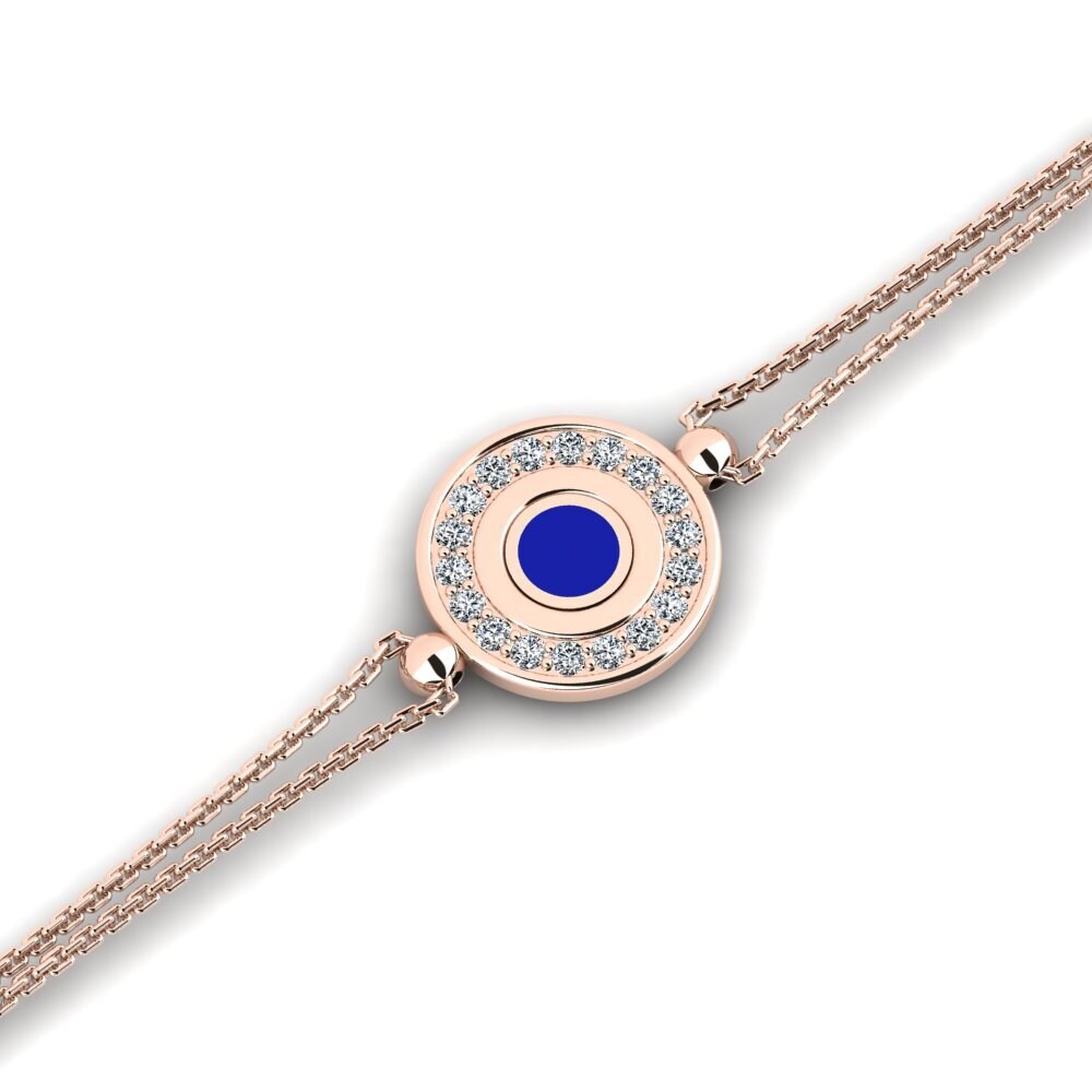 14ct Rose Gold Women's Bracelet Ettiquartz