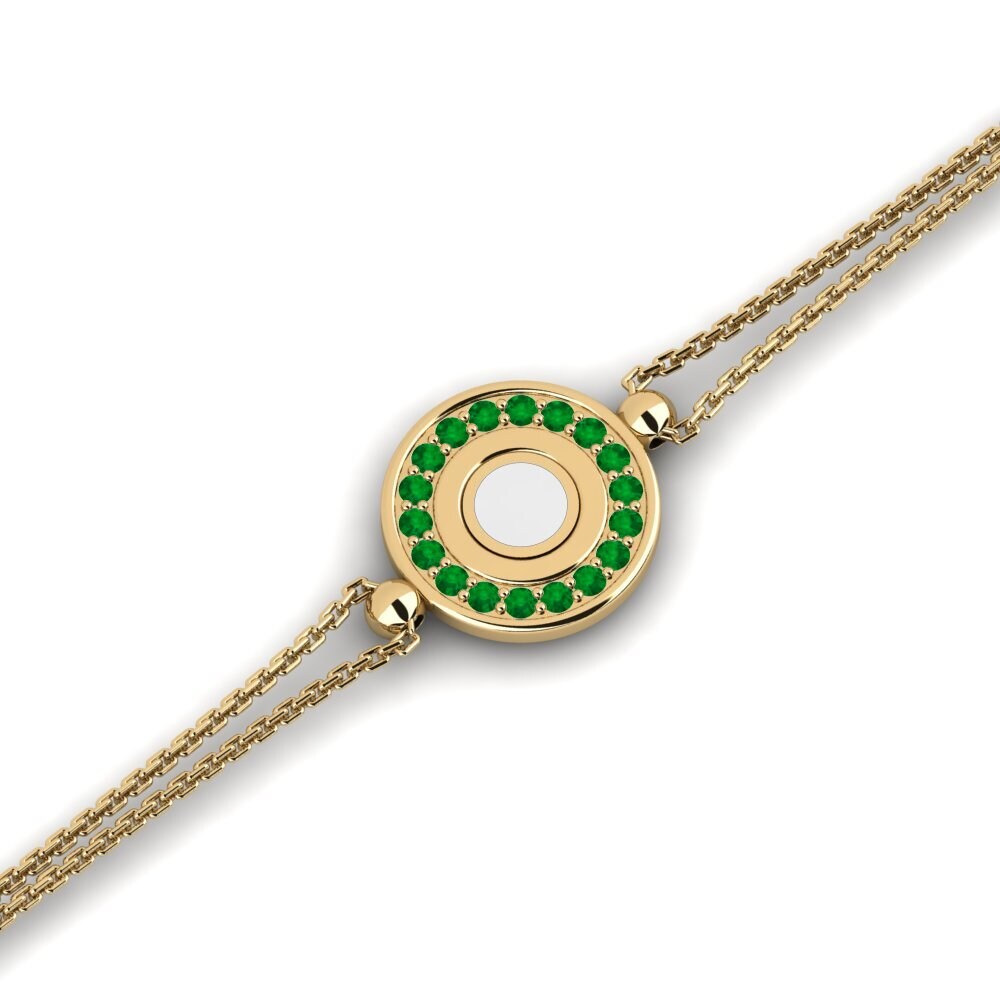 Emerald Women's Bracelet Ettiquartz
