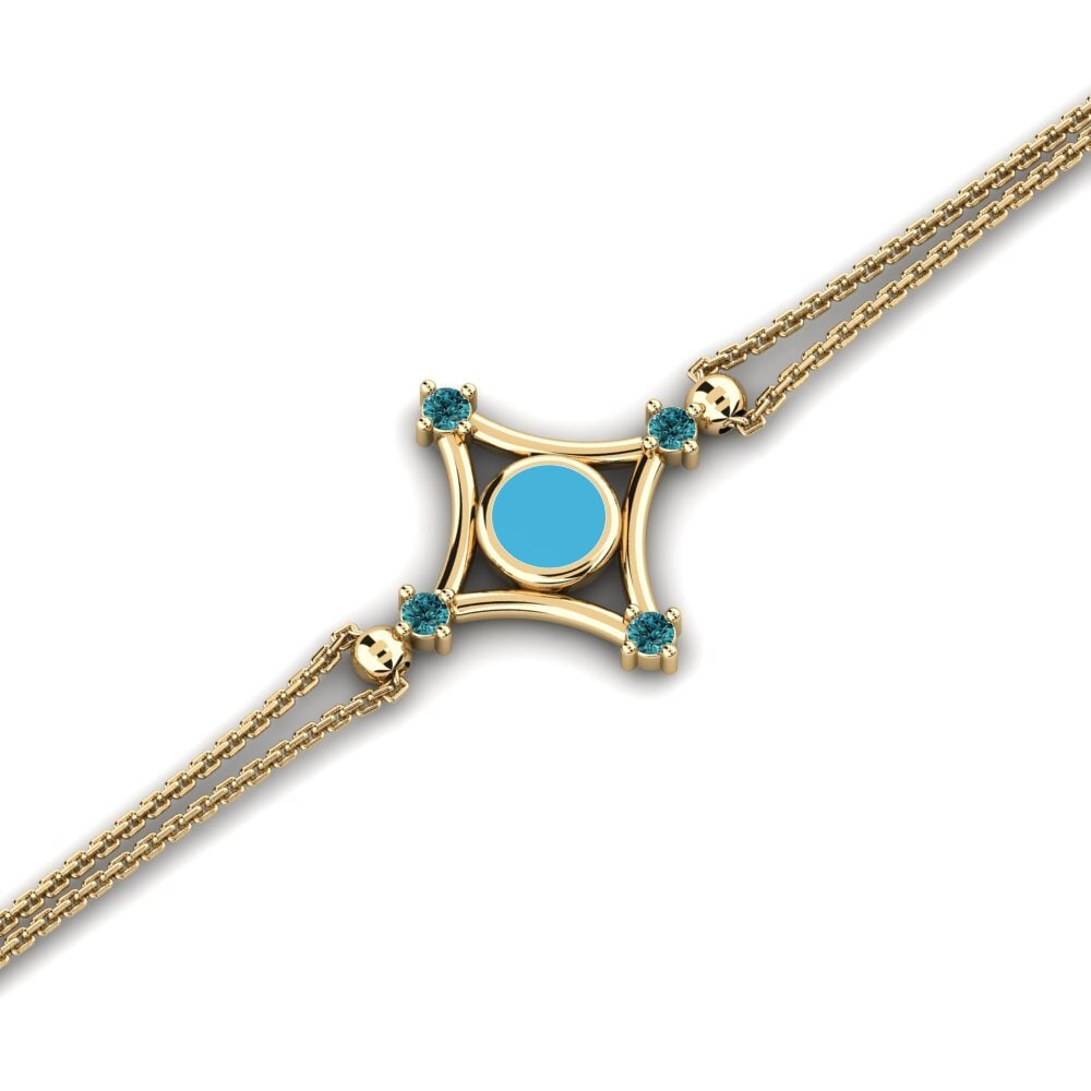 Blue Diamond Women's Bracelet Eyede