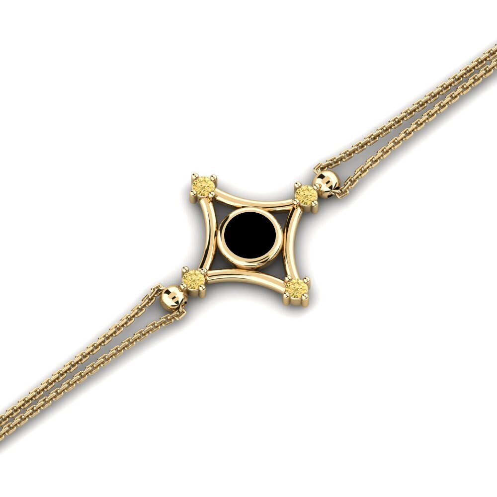 Yellow Diamond Women's Bracelet Eyede