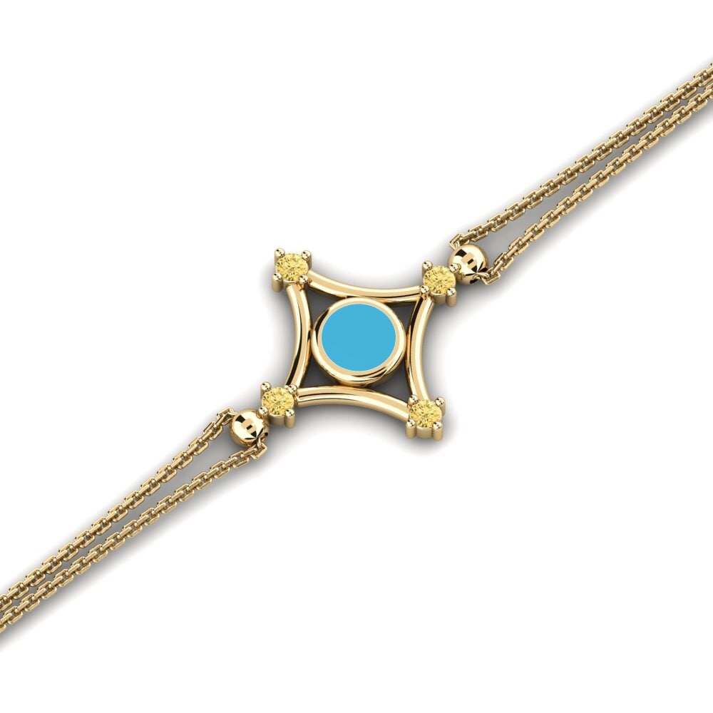 Yellow Diamond Women's Bracelet Eyede