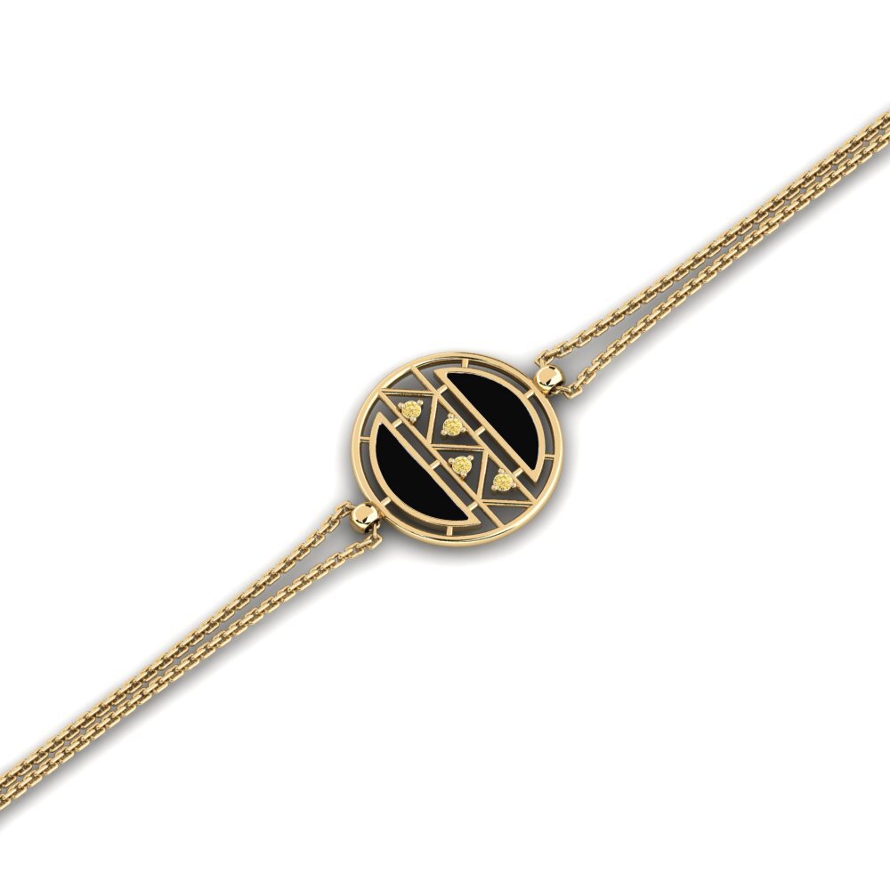 Yellow Diamond Women's Bracelet Fastontar