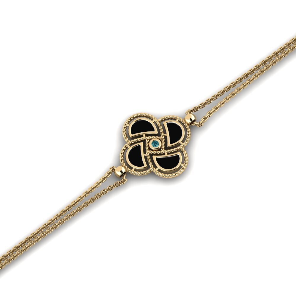 Blue Diamond Women's Bracelet Femansac
