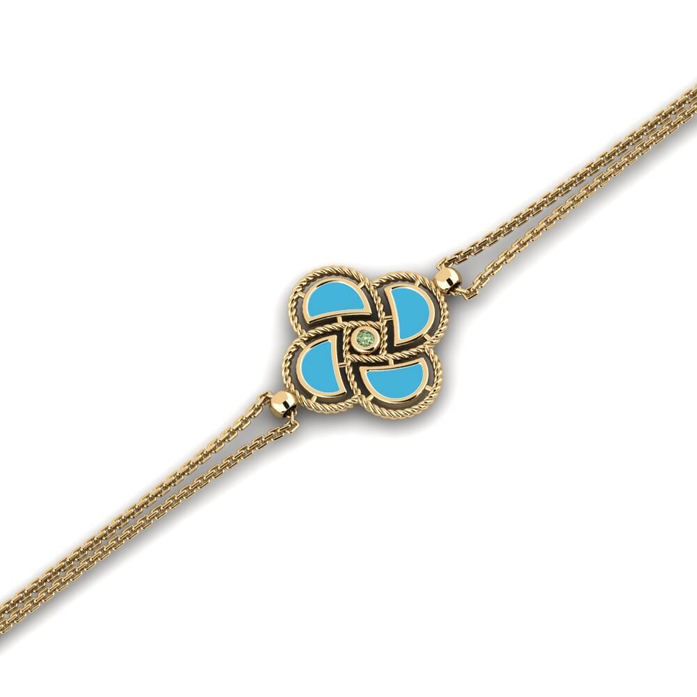Green Diamond Women's Bracelet Femansac