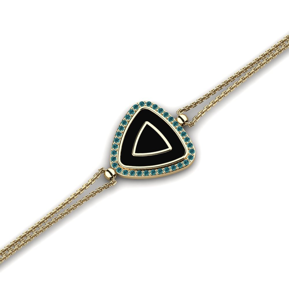 Blue Diamond Women's Bracelet Fensla
