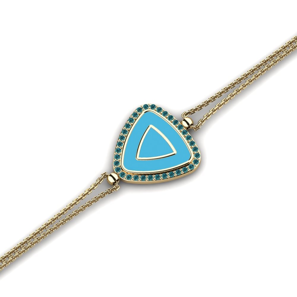 Blue Diamond Women's Bracelet Fensla