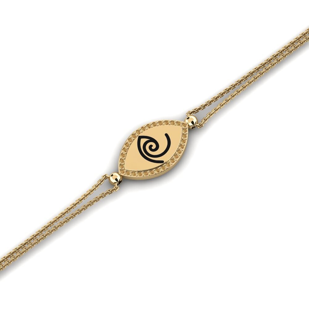 Brown Diamond Women's Bracelet Finatitaing