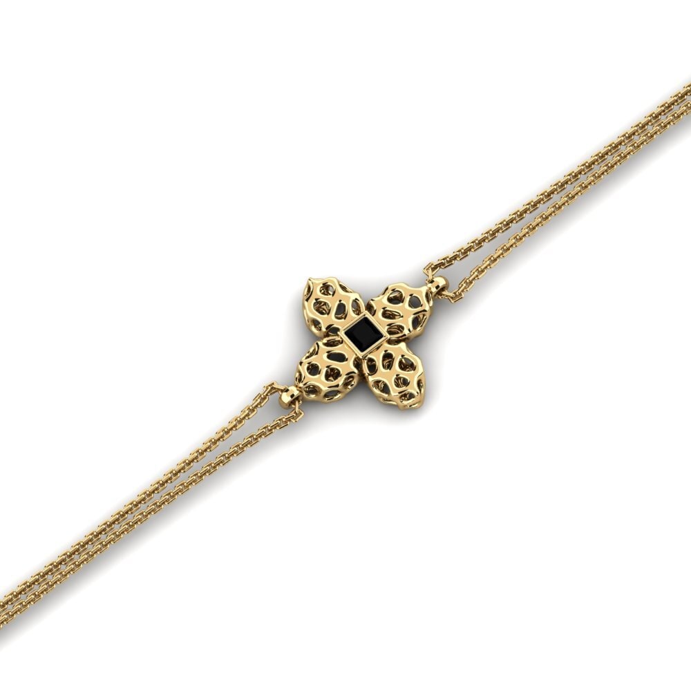 Princess Black Diamond Women's Bracelet Libre