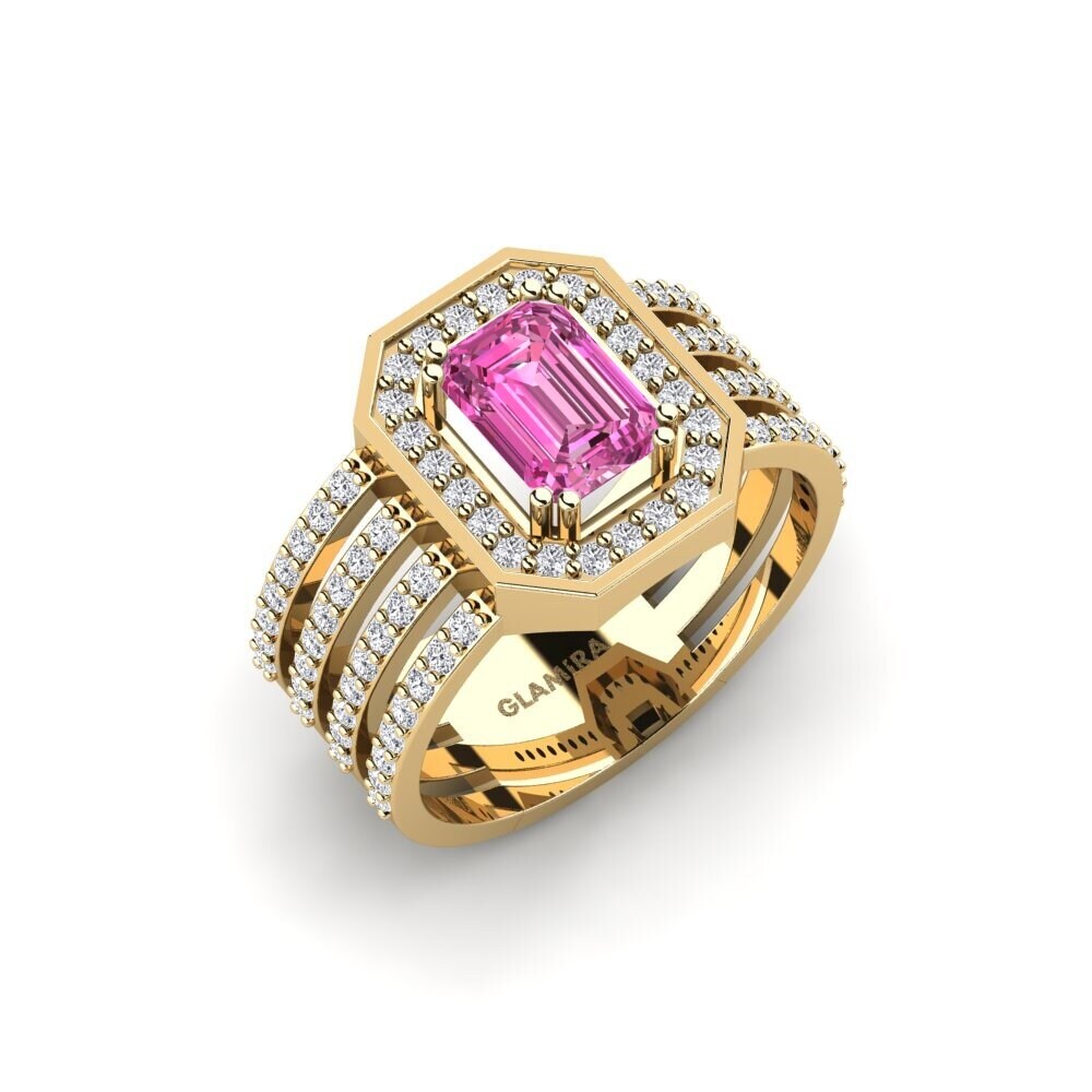 Pink Topaz SYLVIE Ring Chaandee