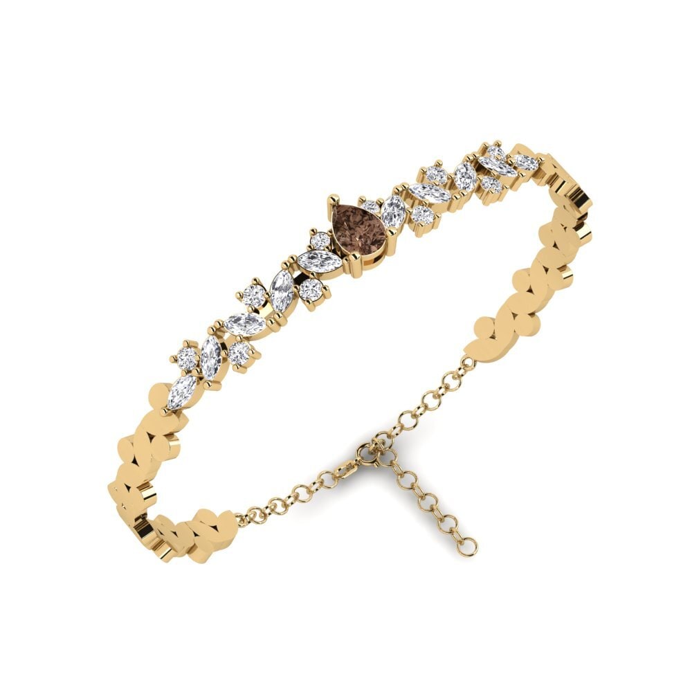 Smoky Quartz SYLVIE Bangle Leija