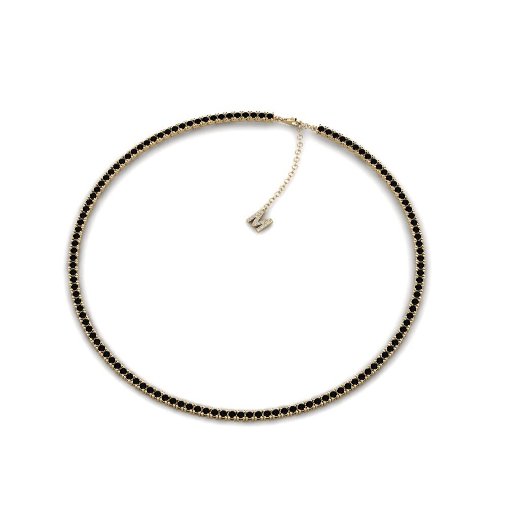 Black Onyx SYLVIE Collier Nahasi - M