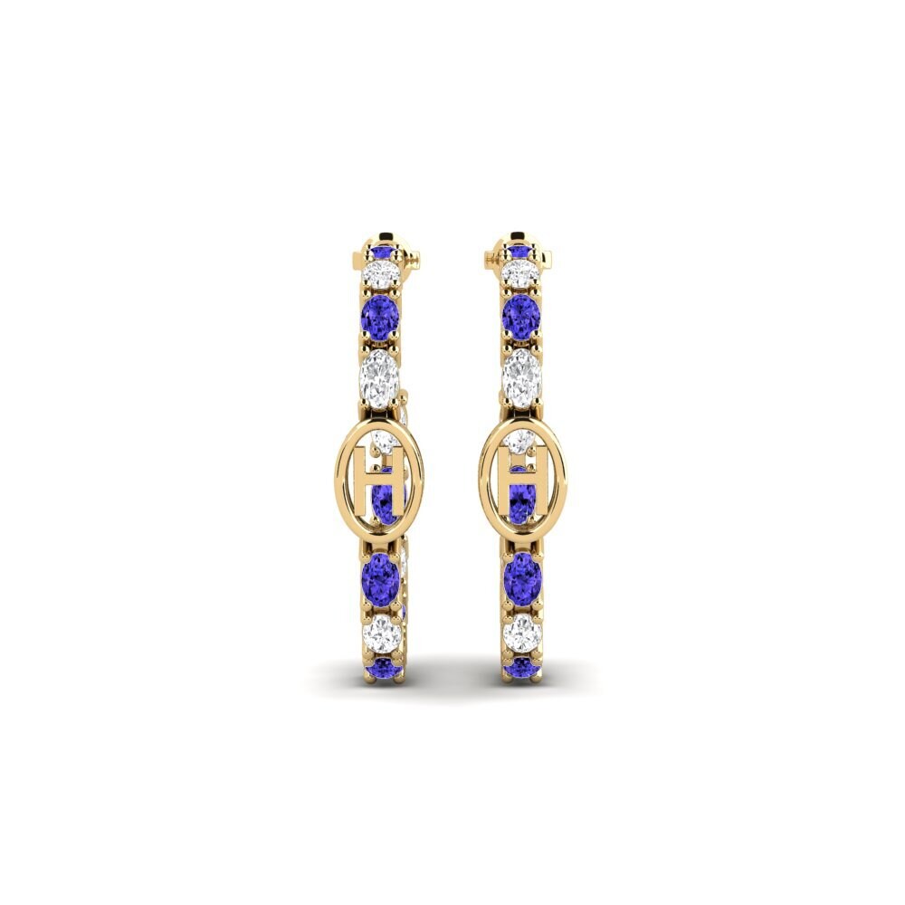 Tanzanite SYLVIE Earring Riyo - H