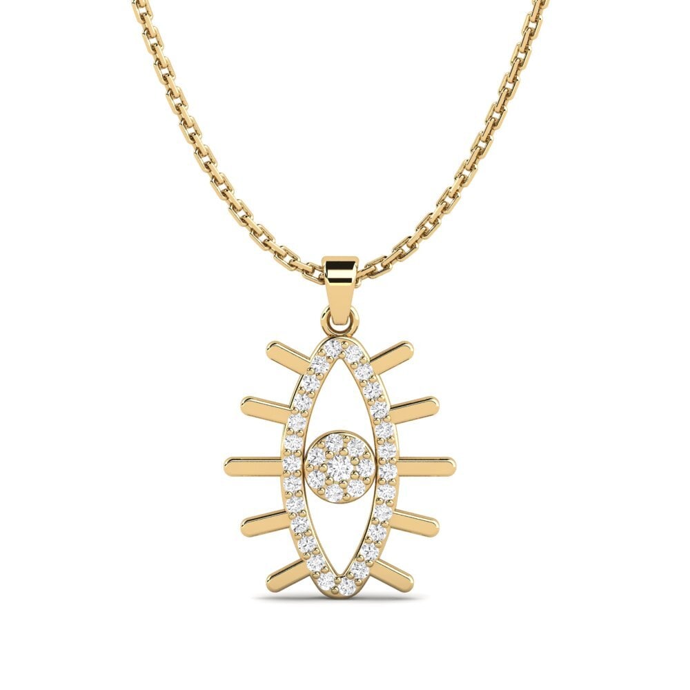 White sapphire Women's Pendant Morged
