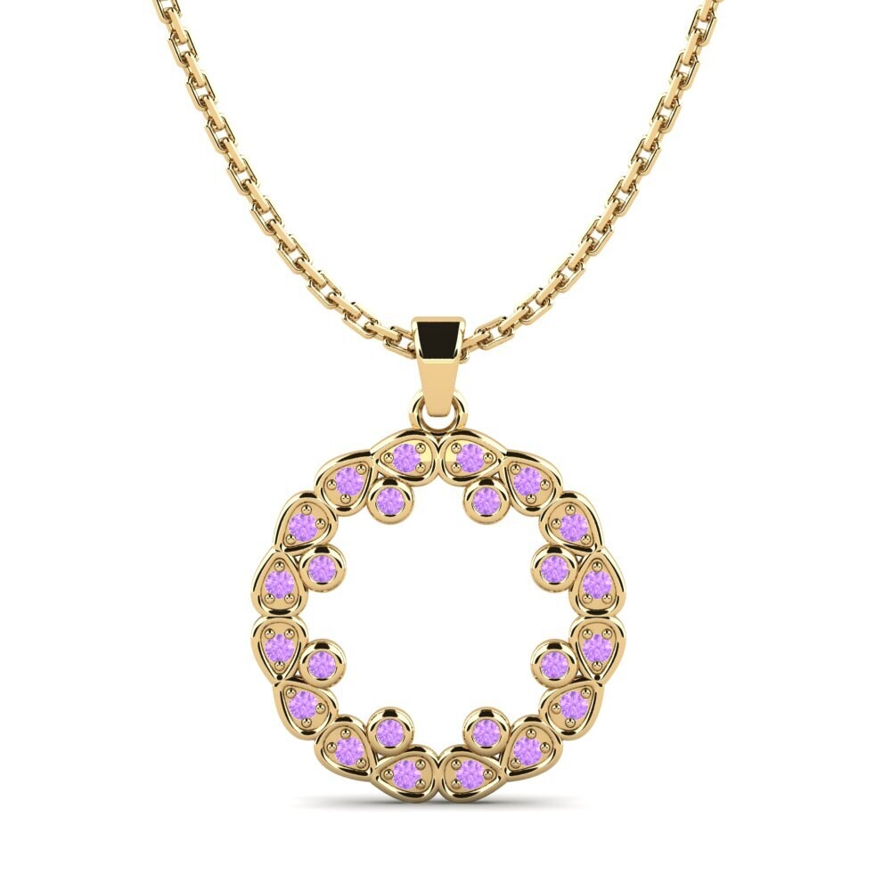 Amethyst Women's Pendant Mullite
