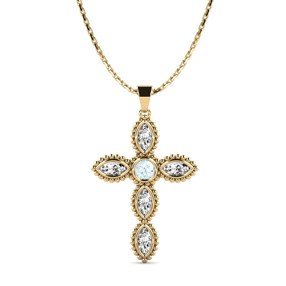 Aquamarine Women's Pendant Nactrem