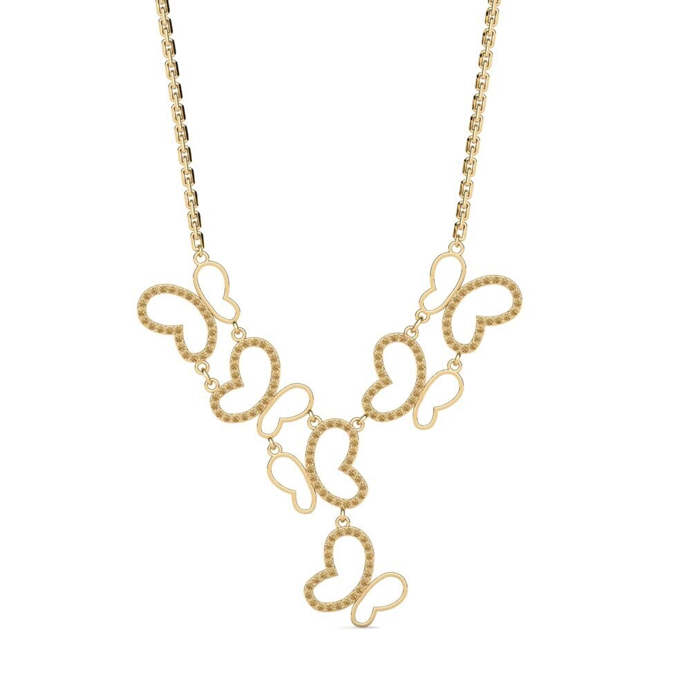 Brown Diamond Women's Necklace Negus