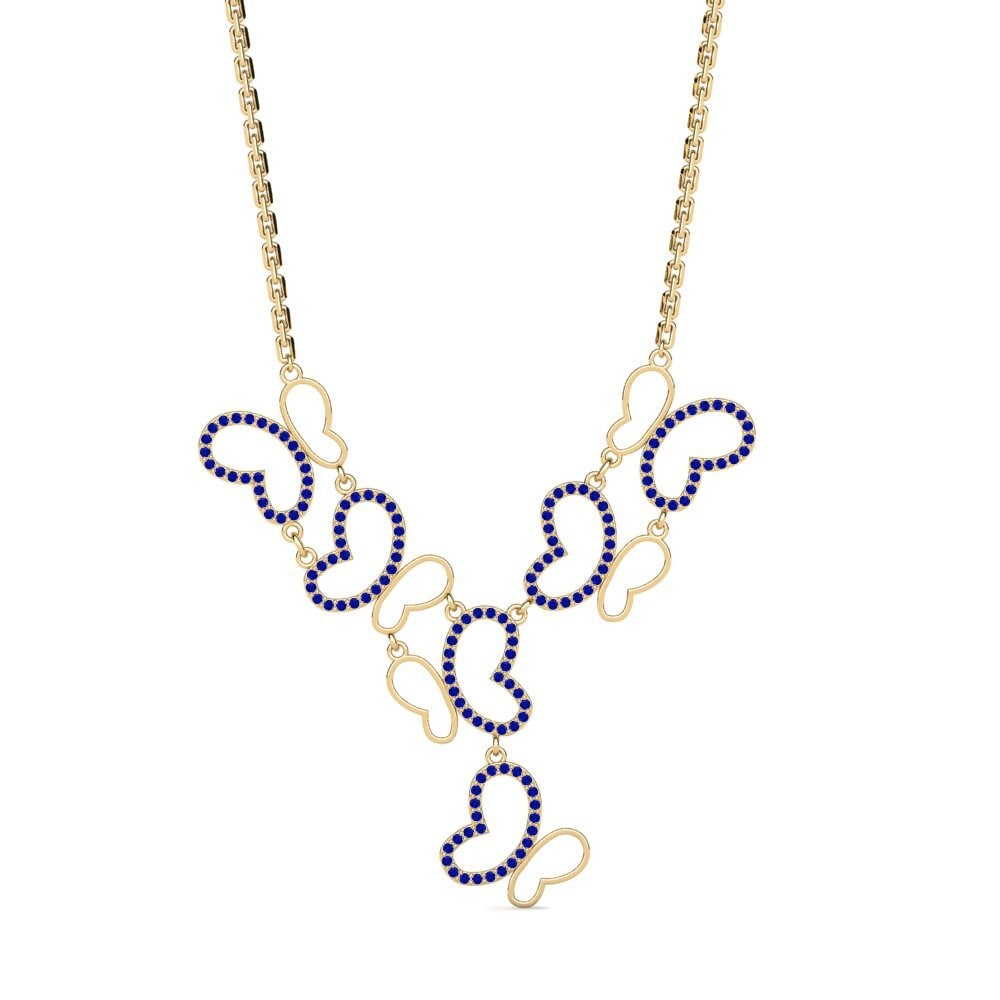 Sapphire Women's Necklace Negus