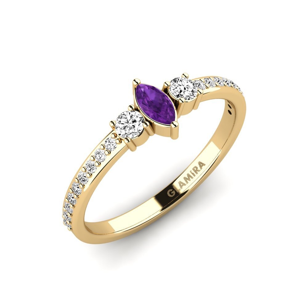 Amethyst Verlobungsring Ashusto