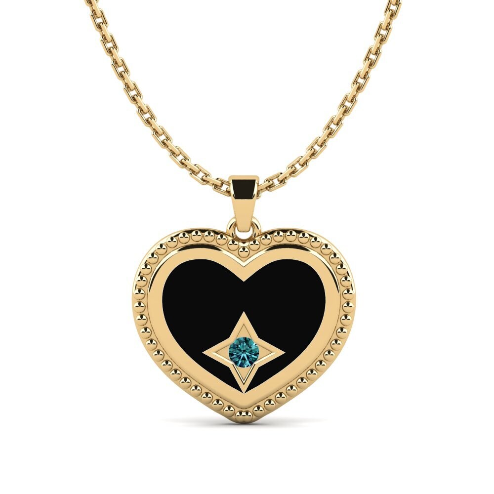 Blue Diamond Women's Pendant Bobbo