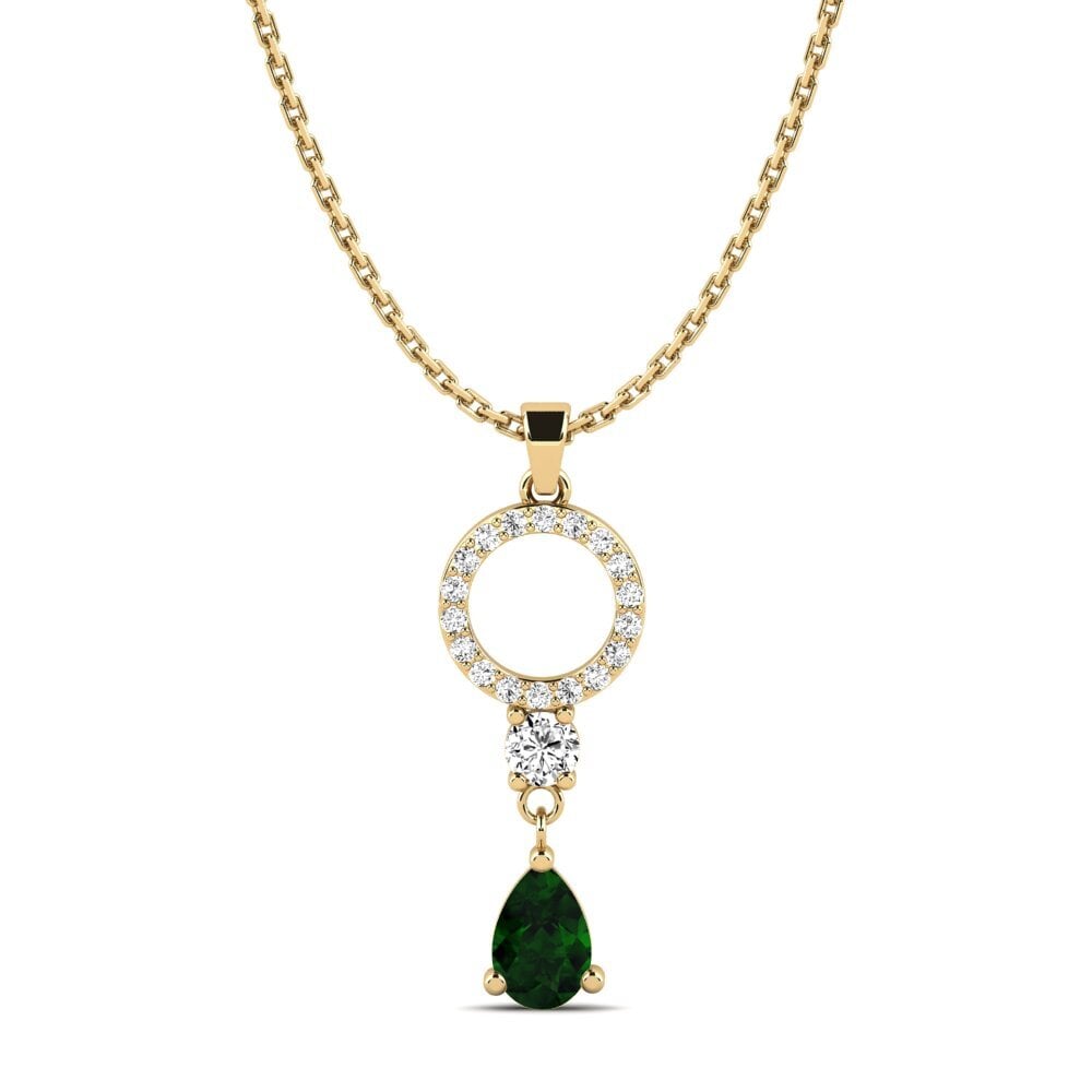 Green Tourmaline Women's Pendant Braillard