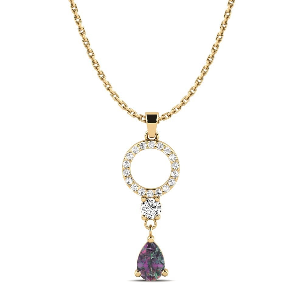 Mystic Topaz Women's Pendant Braillard