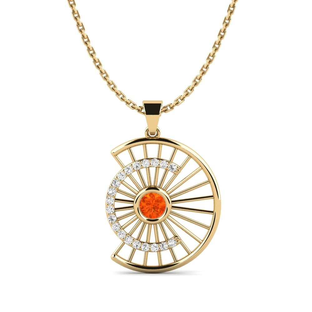 Fire-Opal Women's Pendant Alifterioric