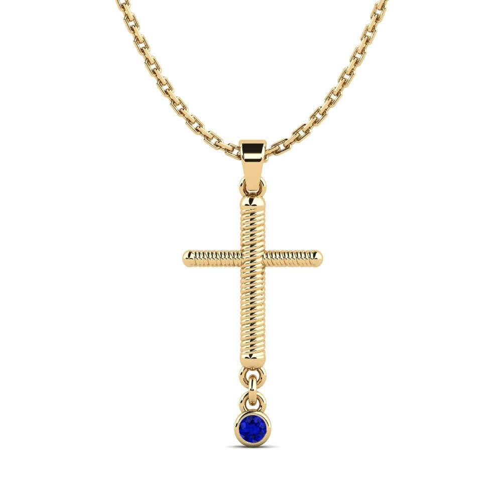 Sapphire Women's Pendant Doigt
